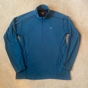 Arc'teryx Polartec Blue - Green (teal) Half-Zip Pullover
